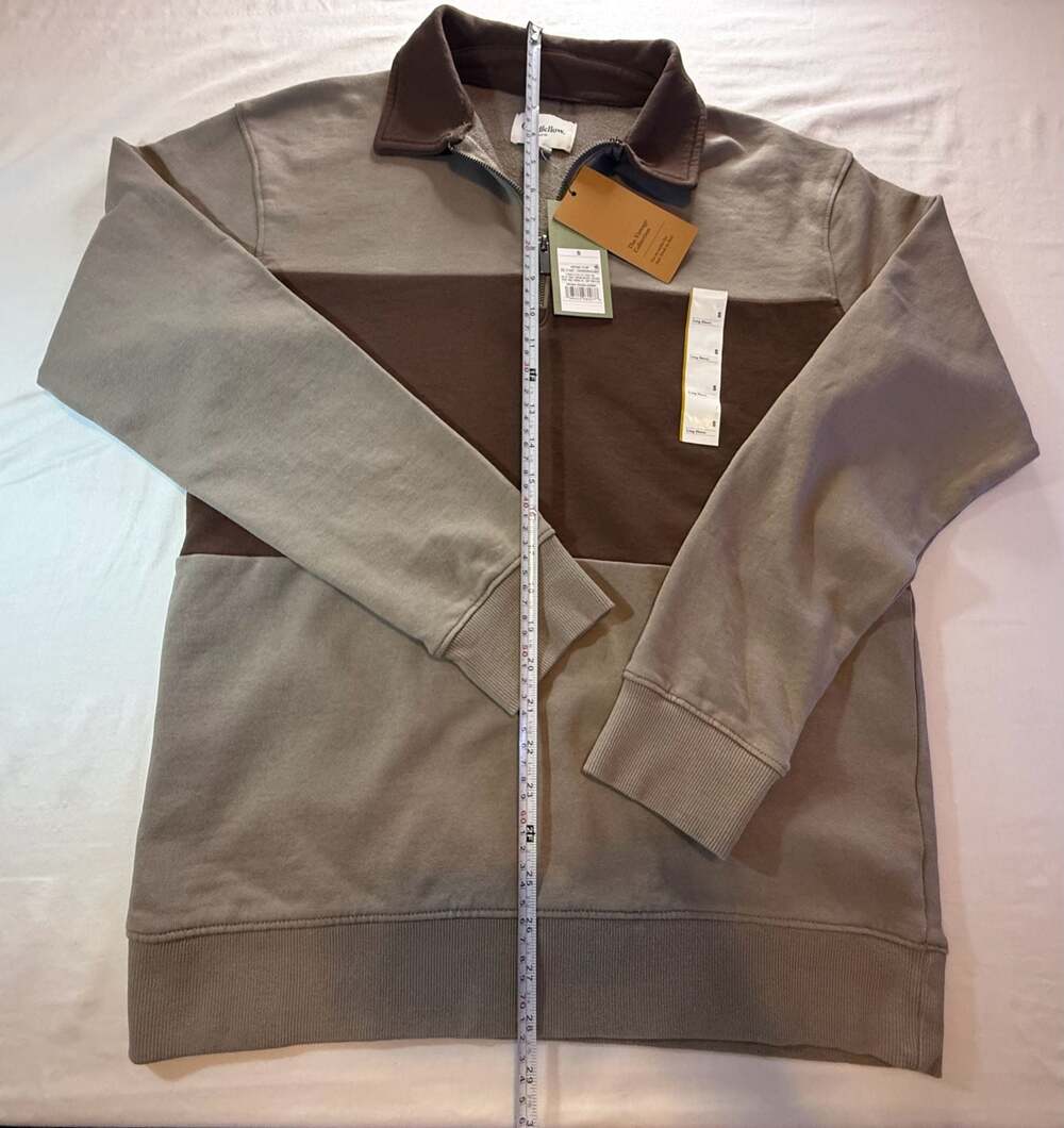 Men's Vintage 1/4 Zip Sweatshirt - Goodfellow & Co